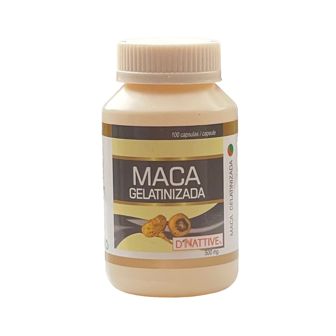 Maca gelatinizada 100 Cápsulas