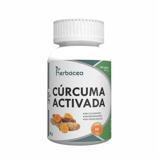 Cúrcuma Activada 120 Cápsulas