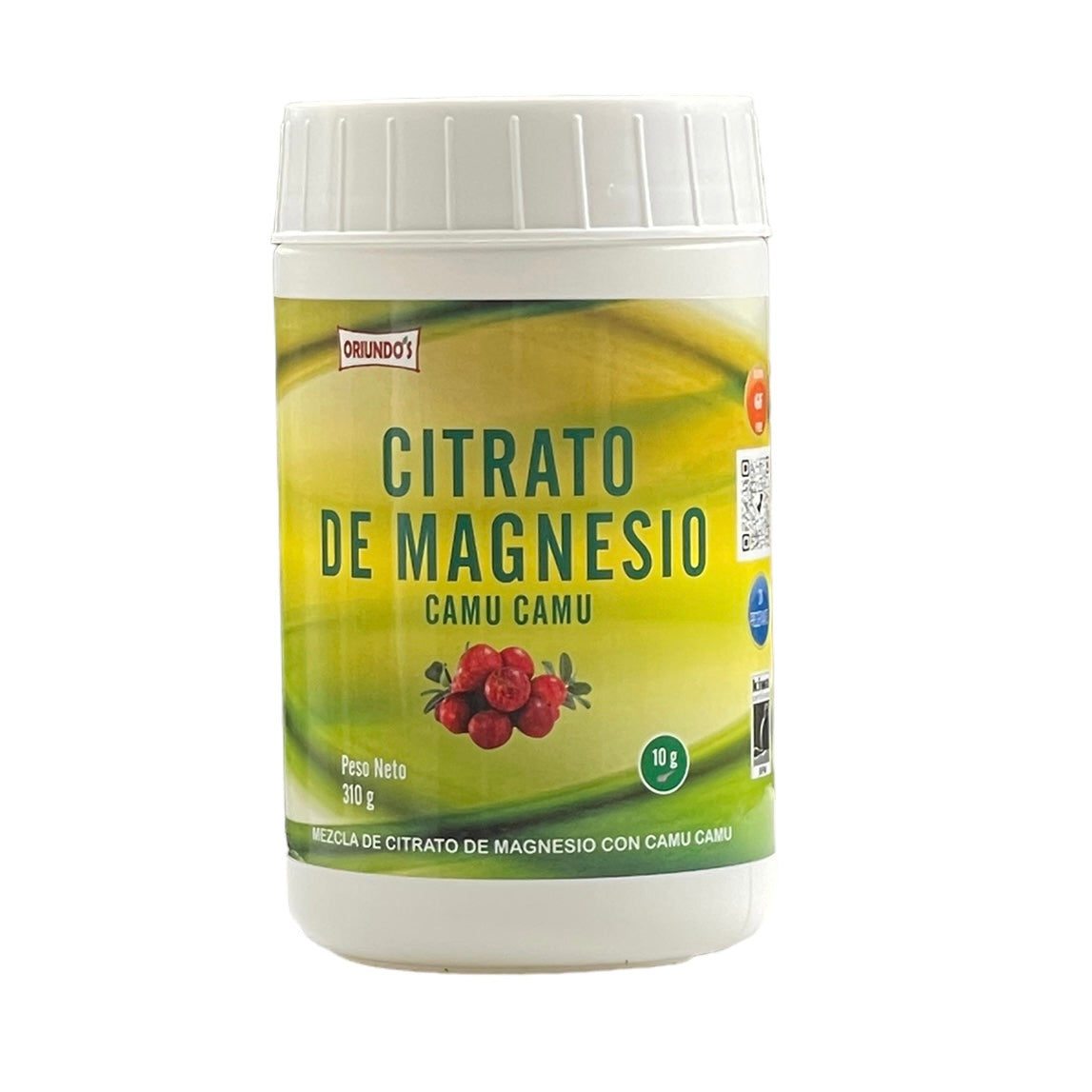 Citrato de Magnesio & Camu Camu en Polvo 310gr