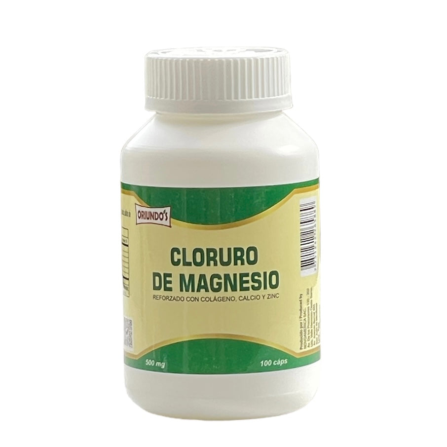 Cloruro de Magnesio 100 Cápsulas