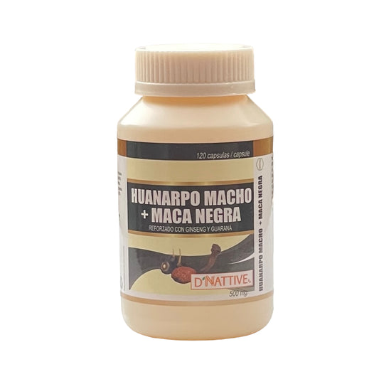 Huarnapo Macho con Maca Negra 120 Cápsulas