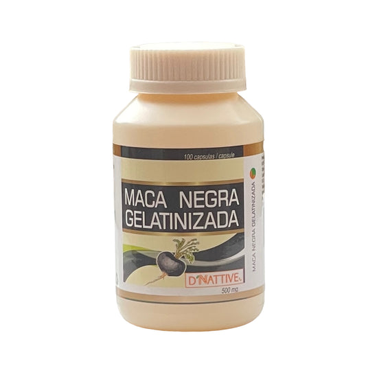 Maca negra gelatinizada 100 Cápsulas