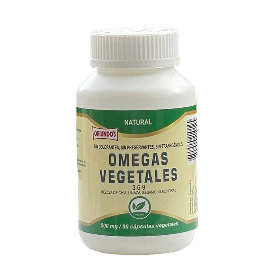 Omegas Vegetales 100 Cápsulas