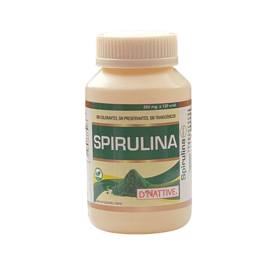 Spirulina 120 Cápsulas